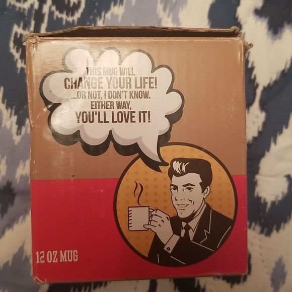 YOUR THE MAN DAD, THE OLD MAN, BUT STILL THE MAN 12oz. Heat Activated Mug  New! - Picture 2 of 5